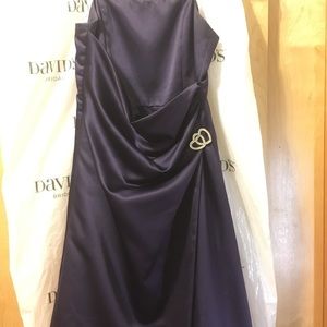 Purple formal dress